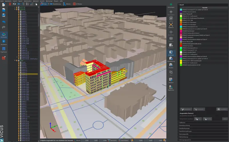 VICUS Buildings — Detailed Introduction