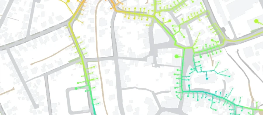 District heating network Schüttorf