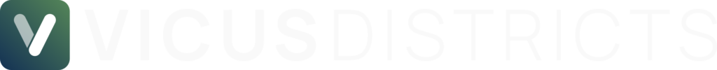 VICUS DISTRICTS Logo einzeilig