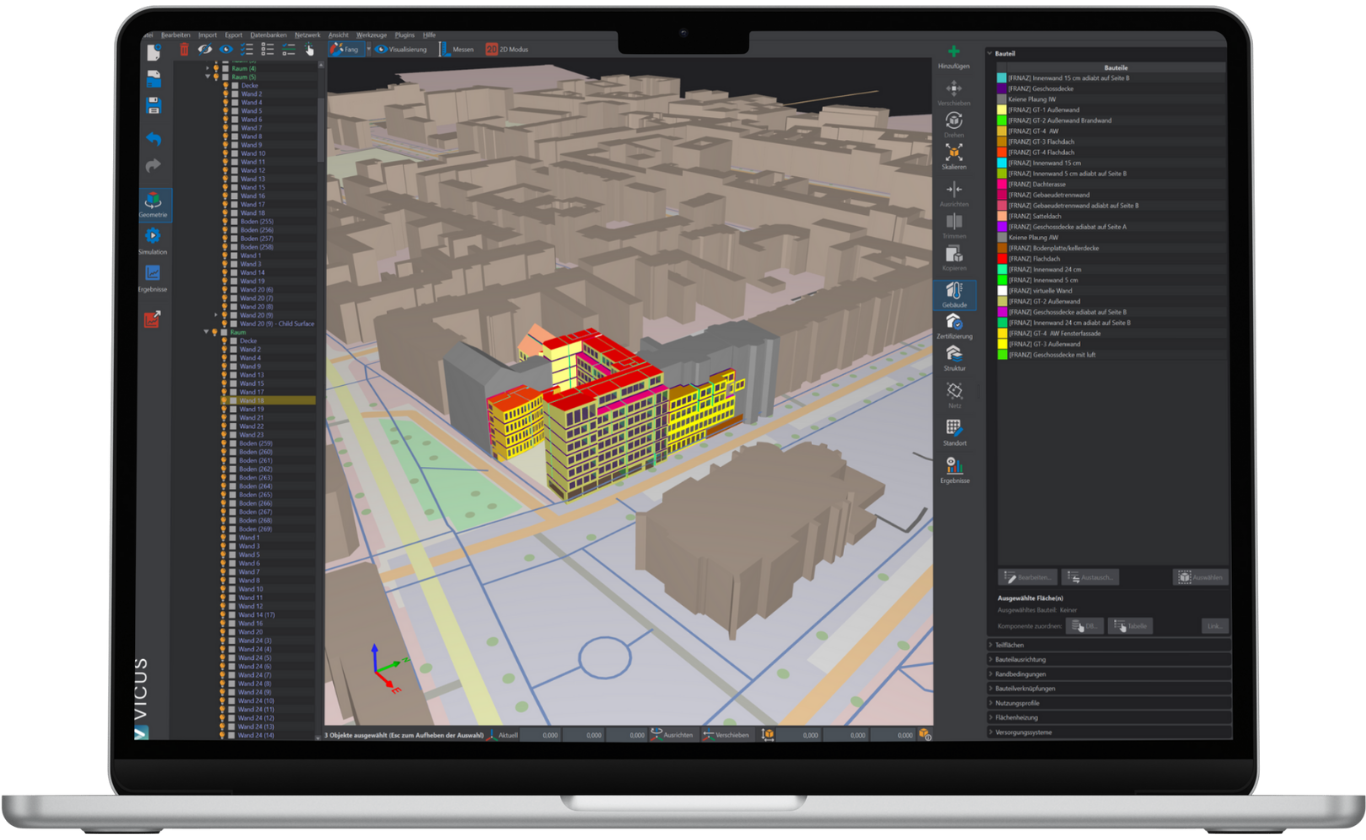 Screenshot Website building