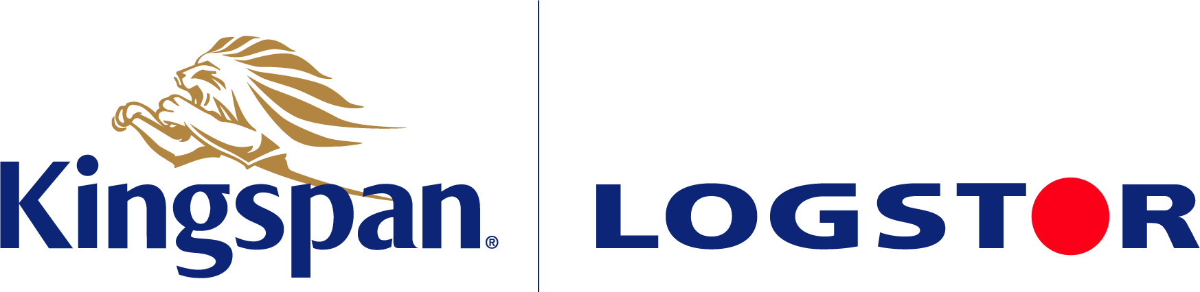 Kingspan Logstor dual logo blue